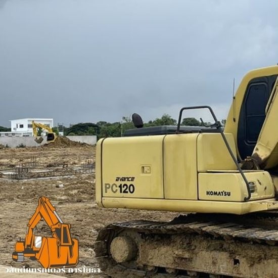 เช่าแบคโฮหัวเจาะ PC200 เช่าแบคโฮหัวเจาะ PC200